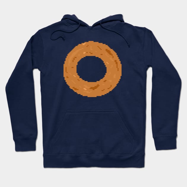 Pixel Onion Ring Hoodie by Zeeph